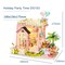 Robotime DIY Miniature House Kit - DG153 Holiday Party Time - Perfect Crafting Kit Gift for Kids